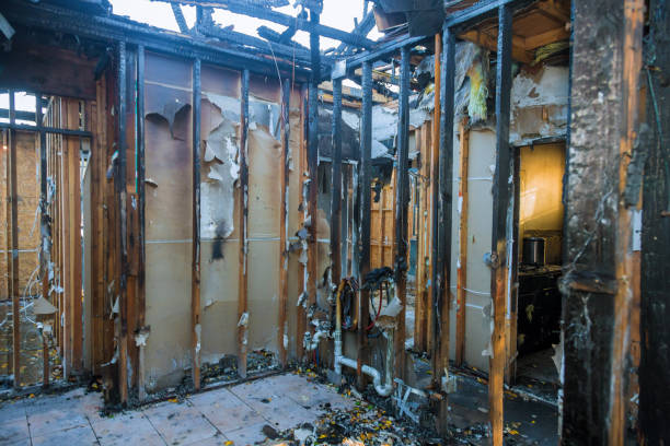 Professional Fire Damage Repair technician working in Duluth, MN